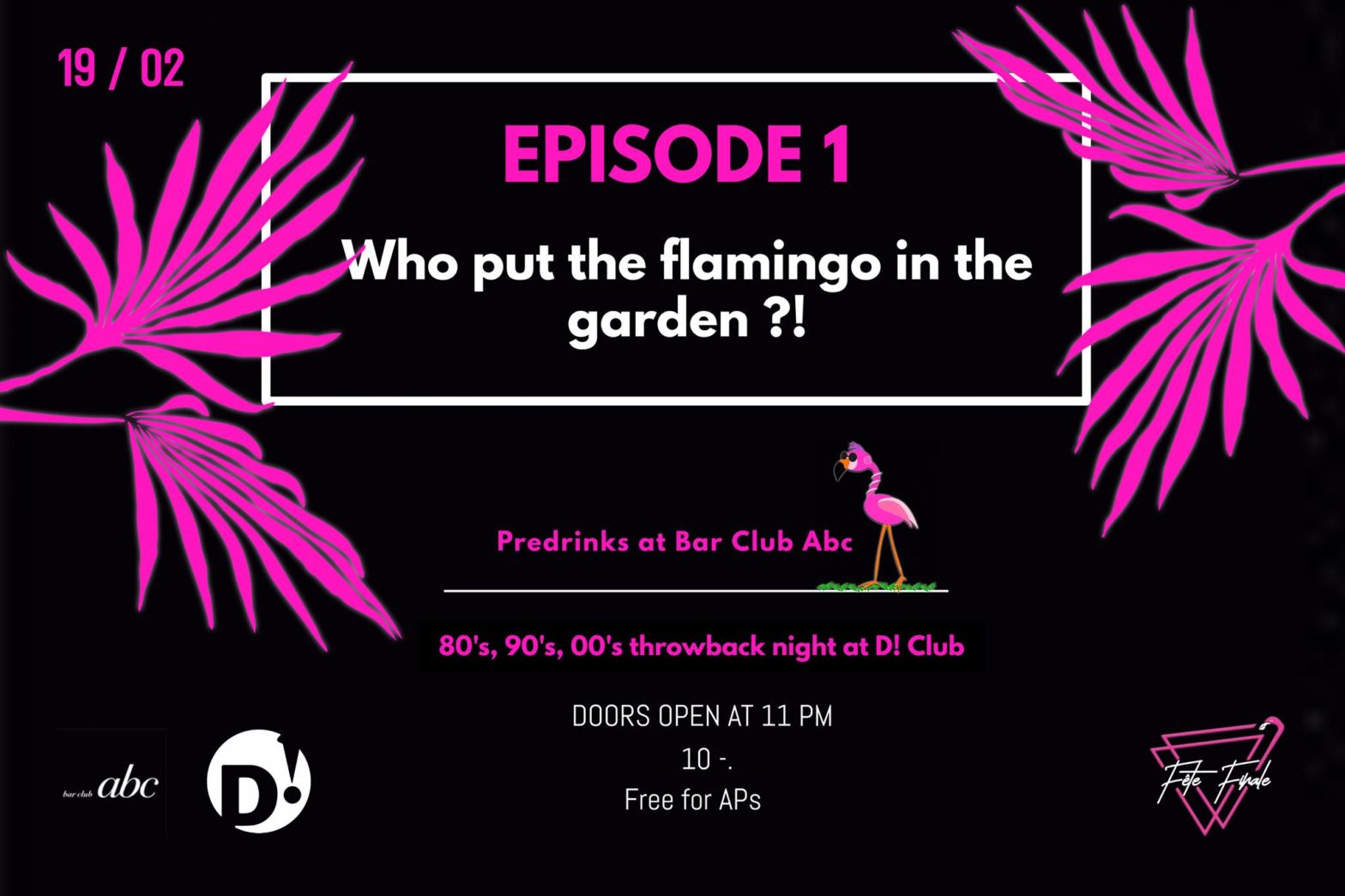 Episode 1 - Who put the flamingo in the garden ?!