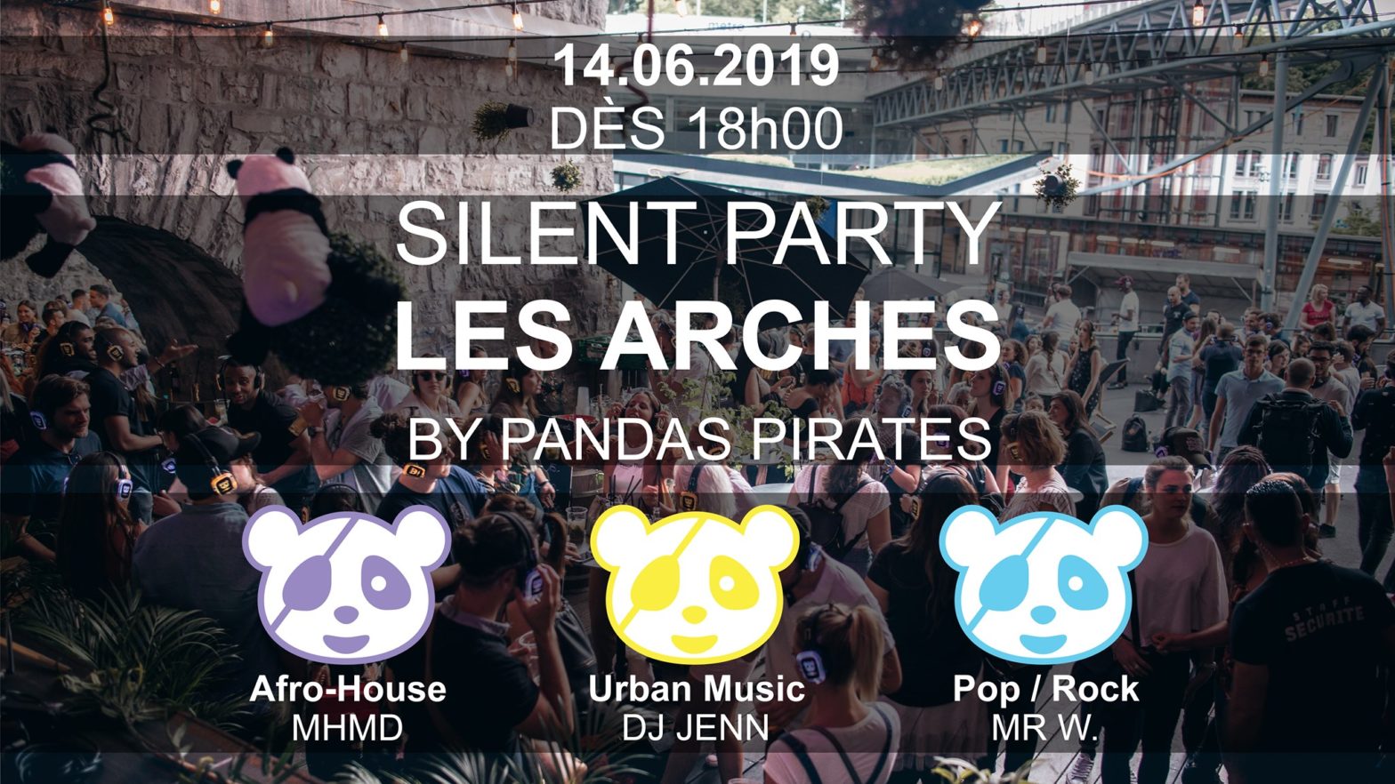 Silent Party des Arches